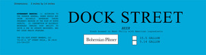 Dock Street Bohemian Pilsner December 2015