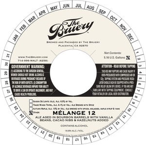 The Bruery Melange 12 December 2015