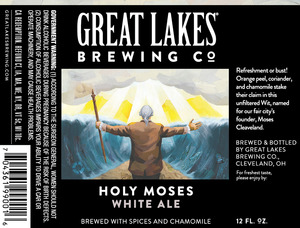 The Great Lakes Brewing Co. Holy Moses December 2015