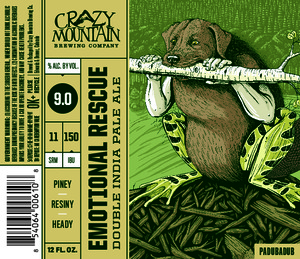 Crazy Mountain Brewing Company Emotional Rescue