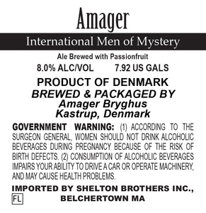 Amager Bryghus International Men Of Mystery December 2015