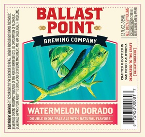 Ballast Point Watermelon Dorado December 2015