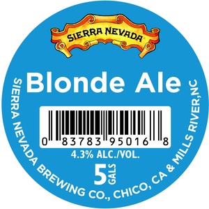 Sierra Nevada Blonde Ale December 2015
