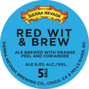 Sierra Nevada Red Wit & Brew December 2015