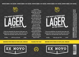 The Most Interesting Lager In The World December 2015