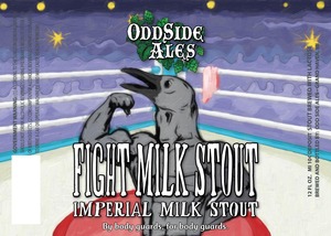 Odd Side Ales Fight Milk Stout