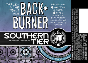Southern Tier Brewing Company Back Burner