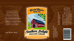 Coastal Empire Beer Co. Southern Delight Praline Amber