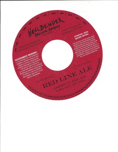 Hellbender Brewing Company Red Line Ale December 2015