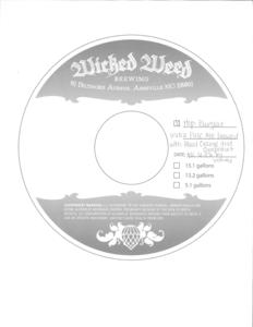 Wicked Weed Brewing Hop Burglar December 2015