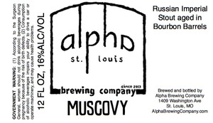 Alpha Brewing Company Muscovy