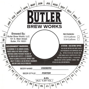 Butler Brew Works Oseberg December 2015