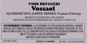 Voss Bryggeri VossaØl December 2015