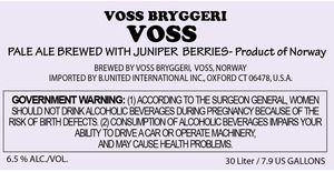 Voss Bryggeri Voss