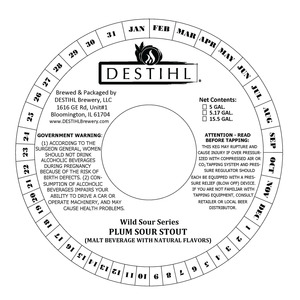 Destihl Wild Sour Series Plum Sour Stout