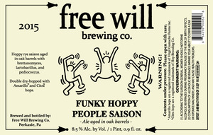 Funky Hoppy People Saison December 2015