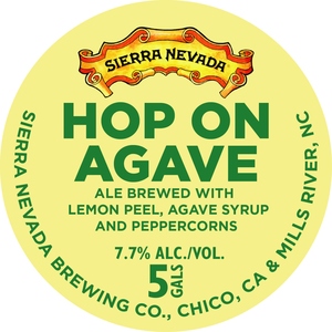 Sierra Nevada Hop On Agave December 2015