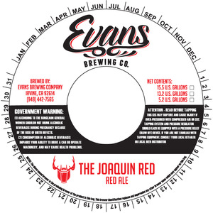 The Joaquin Red Keg December 2015