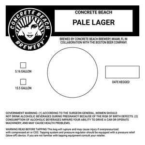 Concrete Beach Pale Lager