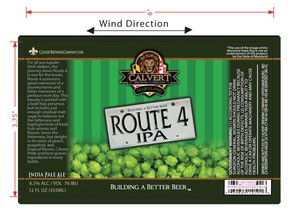 Calvert Brewing Company Route 4 IPA