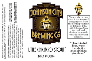 Johnson City Brewing Company Little Chicago Stout