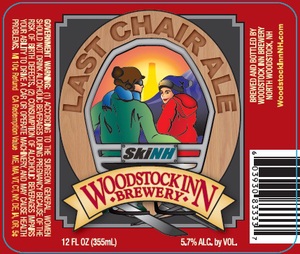 Woodstock Inn Brewery Last Chair Ale December 2015