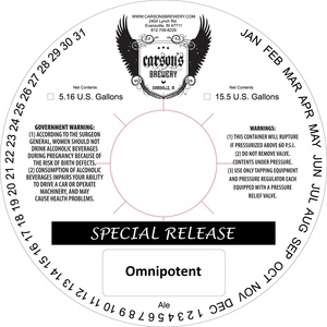 Carson's Brewery Omnipotent