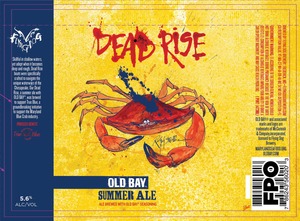 Flying Dog Dead Rise Old Bay Summer Ale December 2015