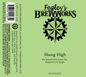 Fegley's Brew Works Shang-high December 2015