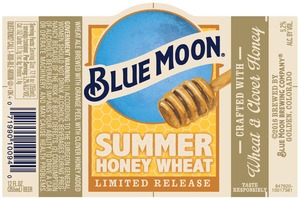 Blue Moon Summer Honey Wheat December 2015