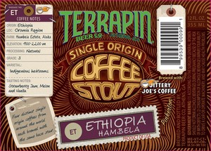 Terrapin Single Origin Coffee Stout: Ethiopia