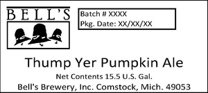 Bell's Thump Yer Pumpkin December 2015