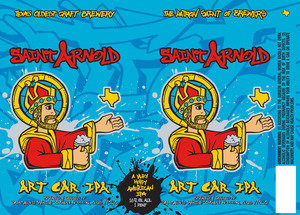 Saint Arnold Brewing Company Art Car IPA December 2015