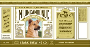 Stark Brewing Company Mt. Uncanoonuc Cream Ale December 2015