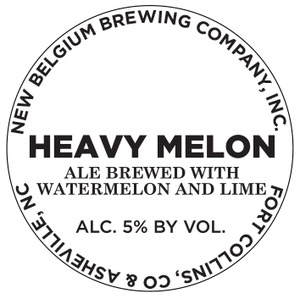 New Belgium Brewing Company, Inc. Heavy Melon December 2015