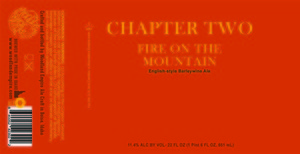Chapter Two: Fire On The Mountain English-style Barleywine January 2016
