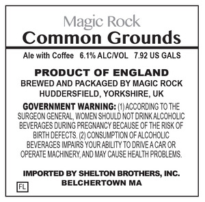 Magic Rock Common Ground December 2015