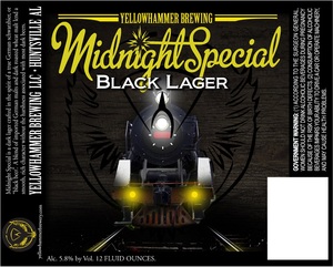 Yellowhammer Brewing Midnight Special