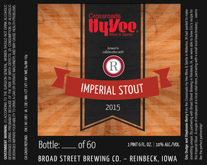 Hy-vee Wine And Spirits Imperial Stout December 2015