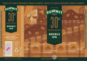 Summit Brewing Company 30th Anniversary Double IPA