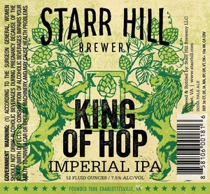 Starr Hill King Of Hop