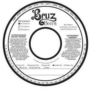 Bruz Beers Dubbel Ale