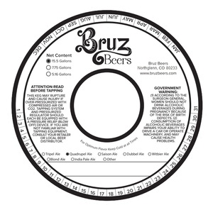 Bruz Beers Quadrupel Ale