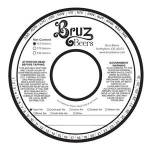 Bruz Beers Tripel Ale