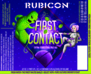 Rubicon Brewing Company First Contact Extra Terrestrial Pale Ale December 2015