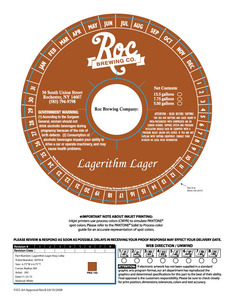 Lagerithm Lager December 2015