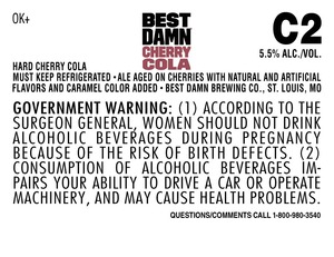 Best Damn Cherry Cola