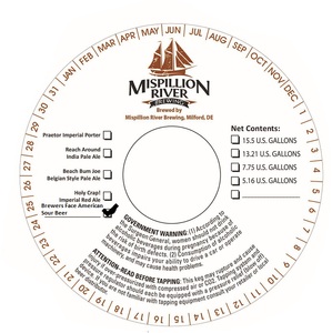 Brewer's Face American Sour Beer December 2015