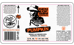 Rahr & Sons Brewing Co., LP Pumpkin Ale