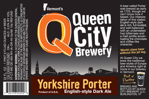 Queen City Yorkshire Porter January 2016